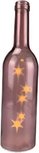 Trendy deco fles / decofles met Led verlichting Lieselot - Set van 2 - Glas - Roze - ⌀ 7 x h 27 cm Trendy deco fles / decofles met Led verlichting Lieselot - Set van 2 - Glas - Roze - ⌀ 7 x h 27 cm