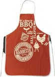 Barbecue Schort - rood / Wit - Polyester / Katoen - 60 x 84 cm Barbecue Schort - rood / Wit - Polyester / Katoen - 60 x 84 cm
