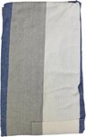 Keukenschort JACOB met Strepen - Navy Blauw / Wit / Grijs - Katoen - 75 x 90 cm Keukenschort JACOB met Strepen - Navy Blauw / Wit / Grijs - Katoen - 75 x 90 cm