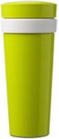 Rosti Mepal Duo Cup to go - Groen / Wit - Kunststof - Ø 8 x h 18 cm Rosti Mepal Duo Cup to go - Groen / Wit - Kunststof - Ø 8 x h 18 cm