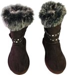 Laarzen/Boots - Donkerbruin - Hoog Model - Maat 39 Laarzen/Boots - Donkerbruin - Hoog Model - Maat 39