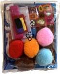 Sinterklaas Pompoms - Knutselpakketje Sinterklaas Pompoms - Knutselpakketje