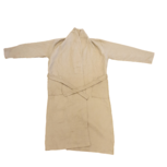 Badjas - Taupe - Polyester - Maat S/M Badjas - Taupe - Polyester - Maat S/M