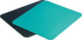 Snijplankset AXEL - Turquoise/ Zwart - Kunststof - 30 x 35 cm - 2 delig Snijplankset AXEL - Turquoise/ Zwart - Kunststof - 30 x 35 cm - 2 delig