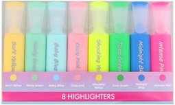 Back2School Highlighters - 8 stuks Back2School Highlighters - 8 stuks