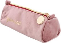 Velvet Look Etui - Roze Goud - Rond Velvet Look Etui - Roze Goud - Rond