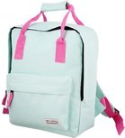 Mini-rugzak LOES - Roze / Blauw - Polyester - ca. 28 x 30 cm Mini-rugzak LOES - Roze / Blauw - Polyester - ca. 28 x 30 cm