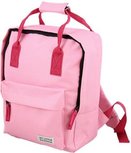 Mini-rugzak LOES - Roze / Rood - Polyester - ca. 28 x 30 cm Mini-rugzak LOES - Roze / Rood - Polyester - ca. 28 x 30 cm