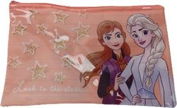Frozen etui - Roze / Multicolor - PVC - 24 x 15 cm Frozen etui - Roze / Multicolor - PVC - 24 x 15 cm