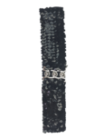 Glitter Riem - Zwart - Kunststof - One Size Glitter Riem - Zwart - Kunststof - One Size