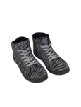 Schoenen half hoog panterprint met voering INGE - Grijs/ Zwart - Maat 36 Schoenen half hoog panterprint met voering INGE - Grijs/ Zwart - Maat 36