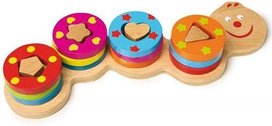 Houten speelgoed - Puzzel - Kinderpuzzel - Rood - Lieveheersbeestje - 10+ Maanden- Educatief - ø 18 x h 4 cm Houten speelgoed - Puzzel - Kinderpuzzel - Rood - Lieveheersbeestje - 10+ Maanden- Educatief - ø 18 x h 4 cm