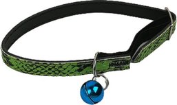 Honden / Katten halsband - STEFAN - Belletje - Slangenprint - Verstelbaar - Hond - Kat Honden / Katten halsband - STEFAN - Belletje - Slangenprint - Verstelbaar - Hond - Kat