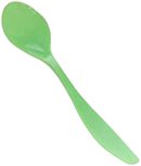 Eierlepel GABRIELIUS - Groen - Kunststof - Herbruikbaar - 14 x 3 cm - Set van 6 - Ei Eierlepel GABRIELIUS - Groen - Kunststof - Herbruikbaar - 14 x 3 cm - Set van 6 - Ei
