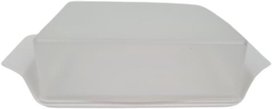 Vershouddoos Boter - Botervloot - Boter Doosje - Bakje - Wit - Kunststof - 18 x 9 x 5 cm Vershouddoos Boter - Botervloot - Boter Doosje - Bakje - Wit - Kunststof - 18 x 9 x 5 cm