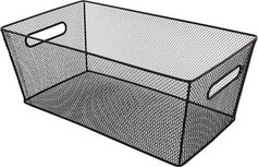 Opberger LIO - Metaaldraad - Mandje - Industrieel - Zwart - Metaal - 33 x 19 x 13 cm Opberger LIO - Metaaldraad - Mandje - Industrieel - Zwart - Metaal - 33 x 19 x 13 cm