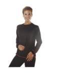 Fitness / Sport shirt Dames SACHA - Lange mouw - Zwart - Maat XL Fitness / Sport shirt Dames SACHA - Lange mouw - Zwart - Maat XL