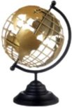 Decoratie Wereldbol ALAN - Goud - Metaal - Trendy - Industrieel - Villa Volance - 19 x 17.5 x 25 cm Decoratie Wereldbol ALAN - Goud - Metaal - Trendy - Industrieel - Villa Volance - 19 x 17.5 x 25 cm