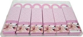 Geurhanger - Magnolia - Roze - Auto Luchtverfrisser - Set van 12 Geurhanger - Magnolia - Roze - Auto Luchtverfrisser - Set van 12