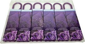 Geurhanger - Lavendel - Paars - Auto / Kast Luchtverfrisser - Set van 12 Geurhanger - Lavendel - Paars - Auto / Kast Luchtverfrisser - Set van 12