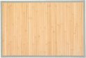 Badkamermat CHARLIE - Mat - Lichtbruin / Groen - Bamboe - 50 x 75 cm Badkamermat CHARLIE - Mat - Lichtbruin / Groen - Bamboe - 50 x 75 cm