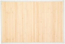 Badkamermat CHARLIE - Mat - Lichtbruin / Lichtgrijs - Bamboe - 50 x 75 cm Badkamermat CHARLIE - Mat - Lichtbruin / Lichtgrijs - Bamboe - 50 x 75 cm