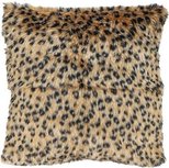 Velvet Kussenhoes Luipaard - Bruin / Zwart - Acryl / Polyester - 45 x 45 cm Velvet Kussenhoes Luipaard - Bruin / Zwart - Acryl / Polyester - 45 x 45 cm