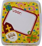 Sinterklaas Stickers - Multicolor - Cadeau Stickers - Kado Tags - Rol van 50 stickers Sinterklaas Stickers - Multicolor - Cadeau Stickers - Kado Tags - Rol van 50 stickers