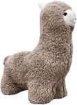 Alpaca Deurstopper - Lama - Grijs / Wit - Polyester - 25 x 23 x 12 cm Alpaca Deurstopper - Lama - Grijs / Wit - Polyester - 25 x 23 x 12 cm