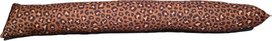 Tochtrol met Panterprint JAIMIE - Zwart / Bruin - Windstopper - Polyester - 15 x 85 cm Tochtrol met Panterprint JAIMIE - Zwart / Bruin - Windstopper - Polyester - 15 x 85 cm