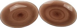 Bord ADRIANA - Lichtbruin- Aardewerk- rond - ø 21,5 cm Bord ADRIANA - Lichtbruin- Aardewerk- rond - ø 21,5 cm