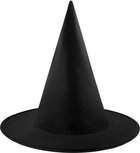 Heksenhoed - Kindermaat - Heksen - Halloween - Zwart Heksenhoed - Kindermaat - Heksen - Halloween - Zwart