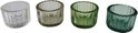 Waxinelichtjes houders MAXIM - Multicolor - Glas - 5,5 cm Waxinelichtjes houders MAXIM - Multicolor - Glas - 5,5 cm