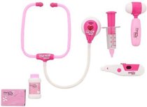 Dokterset - Roze - Kunststof - Set van 6 Dokterset - Roze - Kunststof - Set van 6