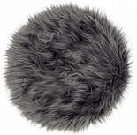 Schapenvacht - imitatie bont - Licht grijs - Ø 75 CM - Ronde schapenvacht - Huiskleed - Harig kleed Schapenvacht - imitatie bont - Licht grijs - Ø 75 CM - Ronde schapenvacht - Huiskleed - Harig kleed