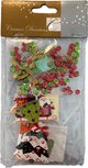 Kerstkaart decoratie set - Assorti Kerstkaart decoratie set - Assorti
