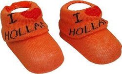 Baby Kampioenen Sokjes I Love Holland - Oranje - Katoen / Polyamide / Elasthan - One Size Baby Kampioenen Sokjes I Love Holland - Oranje - Katoen / Polyamide / Elasthan - One Size