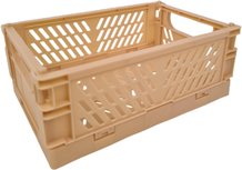 Mini Krat Organizer ZUZA - Licht Zalm - Kunststof - 15 x 10 x 5.5 cm - Set van 4 Mini Krat Organizer ZUZA - Licht Zalm - Kunststof - 15 x 10 x 5.5 cm - Set van 4