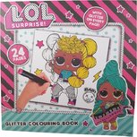 LOL Surprise glitterboek kleurboek - Meisje met staartjes blond / meisje met blauw haar - Multicolor - Karton / Papier - 21 x 21 cm - 24 vel LOL Surprise glitterboek kleurboek - Meisje met staartjes blond / meisje met blauw haar - Multicolor - Karton / Papier - 21 x 21 cm - 24 vel