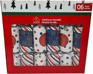 Christmas Crackers - Party Crackers - Mini Kerstmis Spel - Kerstspel - Wie ben ik - Kerst Musthave - Wit / Rood / Blauw - Set van 6 Christmas Crackers - Party Crackers - Mini Kerstmis Spel - Kerstspel - Wie ben ik - Kerst Musthave - Wit / Rood / Blauw - Set van 6
