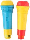 Karaoke Microfoon - Geel / Blauw / Rood - Assorti - Carnaval - Kinderen - Cadeau - Sinterklaas - Kerst Karaoke Microfoon - Geel / Blauw / Rood - Assorti - Carnaval - Kinderen - Cadeau - Sinterklaas - Kerst