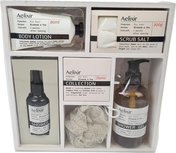 Geschenkset Aelixir - Body Lotion 80 ml - Scrub Salt 200g - Douchegel 250 ml - Douche Olie 50 ml - Cadeau - Sinterklaas - Kerst - Parabenen vrij - Pigment vrij Geschenkset Aelixir - Body Lotion 80 ml - Scrub Salt 200g - Douchegel 250 ml - Douche Olie 50 ml - Cadeau - Sinterklaas - Kerst - Parabenen vrij - Pigment vrij