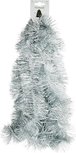 Kerstslinger - Zilver - Kunststof - 270 cm - 2 stuks - Feest - Kerst - Slinger - Kerstboom - Versiering Kerstslinger - Zilver - Kunststof - 270 cm - 2 stuks - Feest - Kerst - Slinger - Kerstboom - Versiering