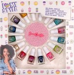 I Love My Style - Nagellak Set - Multicolor - 22 x 22 cm - Neon - Glitter - Kinderen - Speelgoed - Cadeau - Kerst - Sinterklaas I Love My Style - Nagellak Set - Multicolor - 22 x 22 cm - Neon - Glitter - Kinderen - Speelgoed - Cadeau - Kerst - Sinterklaas