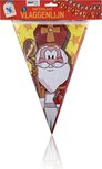 Vlaggenlijn 'Welkom Sint' - Sinterklaas - Rood / Geel - Kunststof - 3 Meter Vlaggenlijn 'Welkom Sint' - Sinterklaas - Rood / Geel - Kunststof - 3 Meter