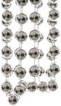 Kerst Kralen Slinger - Zilver - 4m - XXL - Balletjes - Kerstboom Kerst Kralen Slinger - Zilver - 4m - XXL - Balletjes - Kerstboom