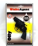 WICKE Speelgoed Pistool / Revolver - Zwart / Rood - Kunststof - 3+ WICKE Speelgoed Pistool / Revolver - Zwart / Rood - Kunststof - 3+