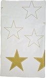 Kerst tafelkleed - Sterren - Wit / Goud - Luxe Papier - 140 x 240cm - Kerstmis - Feestdagen Kerst tafelkleed - Sterren - Wit / Goud - Luxe Papier - 140 x 240cm - Kerstmis - Feestdagen