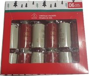 Christmas Crackers - Party Crackers - Mini Kerstmis Spel - Kerstspel - Wie ben ik - Kerst Musthave - Bordeaux / Groen - Set van 6 Christmas Crackers - Party Crackers - Mini Kerstmis Spel - Kerstspel - Wie ben ik - Kerst Musthave - Bordeaux / Groen - Set van 6