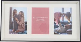 Collage Fotolijst RIBA - Hout - Zwart / Wit - 42,5 x 22 cm Collage Fotolijst RIBA - Hout - Zwart / Wit - 42,5 x 22 cm
